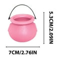 thumbnail image 2 of 12PCS Mini Halloween Witches Cauldron Set – Multi-Color Indoor Halloween Decorations, Party Favors, Candy Buckets, Trick-or-Treat Accessories, Pink & Colorful Holiday Décor, 2 of 7