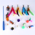 thumbnail image 4 of Juguetes Divertidos Para Gatos, Juguetes De Plumas Para Gatos, Juguetes Interactivos Para Gatos, Juguetes Para Hacer Ejercicio 14 Uds. Methold PT001273-00, 4 of 7