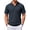 Navy Blue, variant on RICHCOIN Polo Shirts for Men Short Sleeve Classic Collared Casual Knit Golf T Shirt Summer Tops