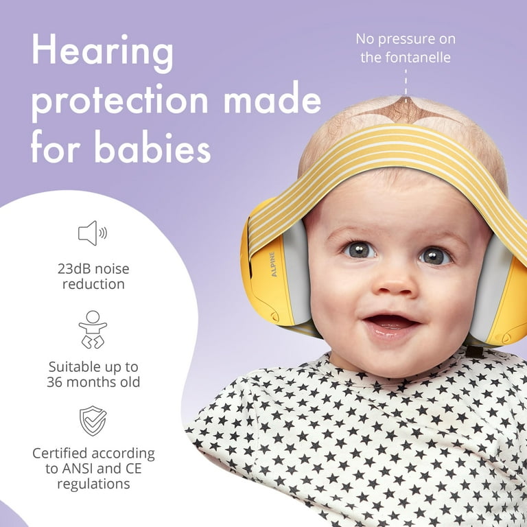 Alpine Muffy Baby Ear Protection for Babies and Toddlers up to 36