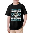 thumbnail image 4 of NAFUU Kids Boys T-Shirts Easter Cartoon Rabbits Prints O-Neck Short Sleeve Tees For Children Youth Stylish Top Cute Tops For Boys Sizes 2-3 Years, 4 of 4