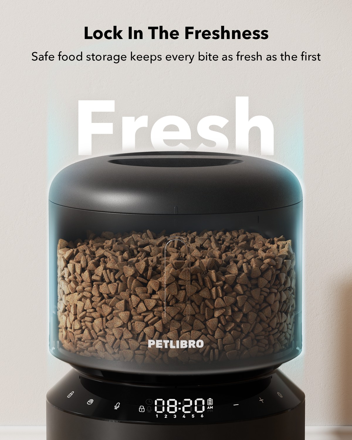 Petlibro 3L Automatic Cat Feeder with Voice Record photo 2
