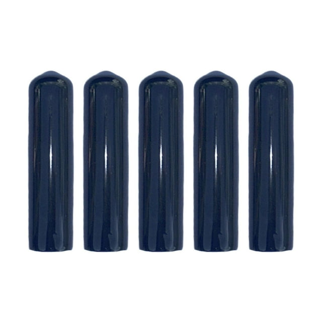 5x Fundas para puntas de taco de billar Fundas para puntas de taco de billar Ligeras y suaves Protegen de 9.5 mm