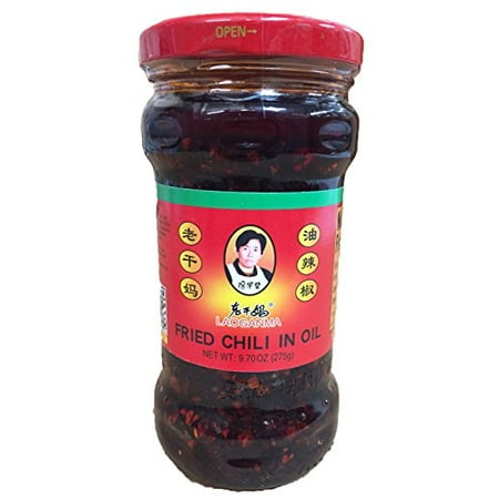 Chinese Stir Fry Sauce - Laoganma Fried Chili in Oil 9.7 oz