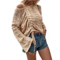 thumbnail image 3 of Txlixc Blusa de mujer, pullover holgado de manga larga Txlixc moda, 3 of 9