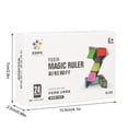 thumbnail image 3 of Magic Snake Cubes HUOGUO Mini Snakes Speed Cubes, juego doble, 24 bloques, 3 of 5