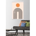 thumbnail image 2 of Abstract - Geometric Shapes in Balance Wall Poster with Wooden Magnetic Frame, 22.375" x 34", 2 of 5