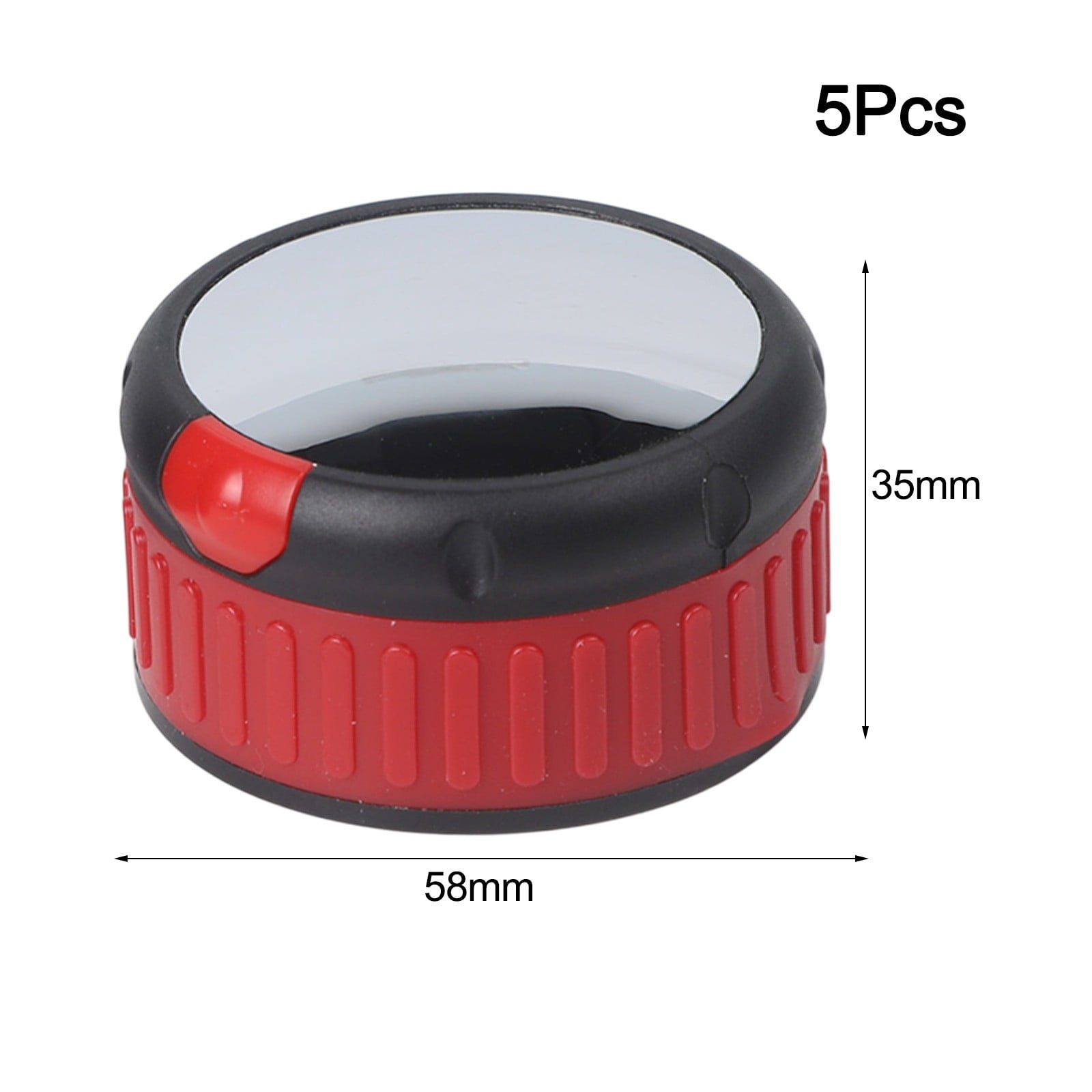 PASILI 5Pcs Nylon Oven Knobs Oven Knob Switches - Fits 58Mm Switches