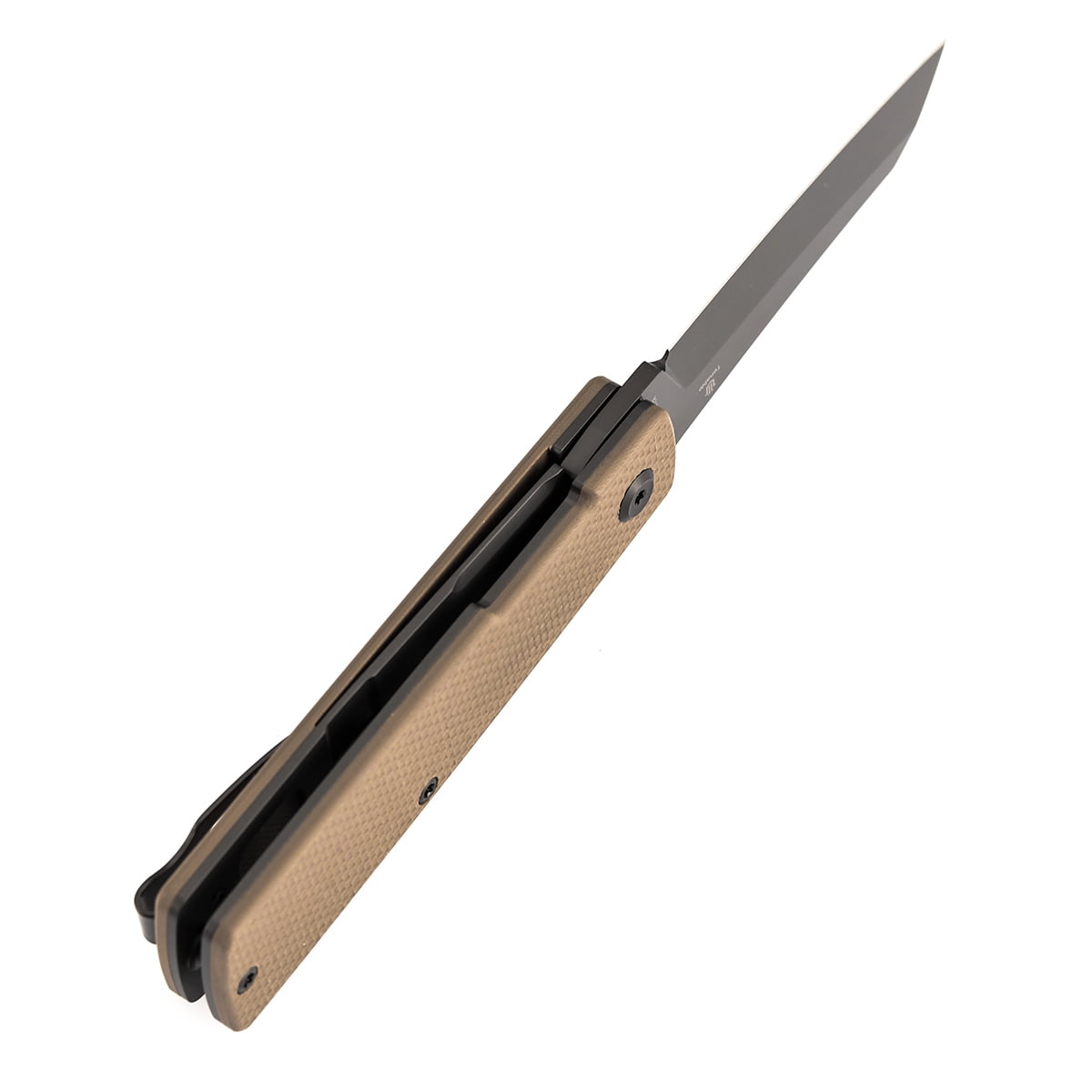 Tenable Higonokami Folding Pocket Knife,3.02'' Gray Coating D2 Blade,Light Sand G10 Handle,B2135A5