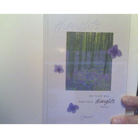 Pre-Owned Thoughts Journal: His Peace Will Keep Your Thoughts, 9781583756546, 158375654X, Hardcover,