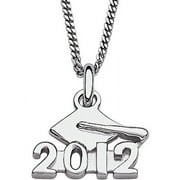 Sterling Silver 2012 Graduation Cap And