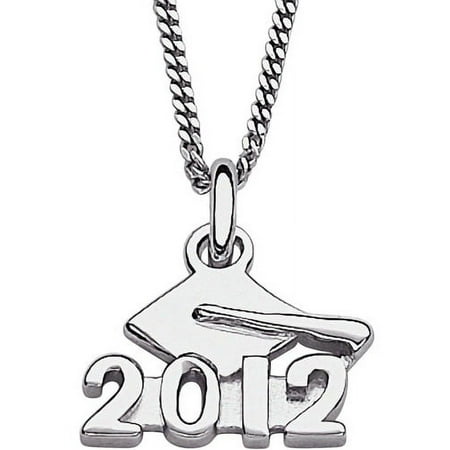 Sterling Silver 2012 Graduation Cap And