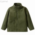 thumbnail image 2 of Liyamei Childrens Jacket with Stand Collar and Zipper for Autumn Winter School Uniform Size 2-3 Years, 2 of 5