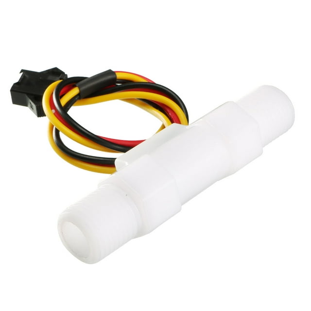 G1 / 4 "Efecto Hall Sensor de flujo de agua Interruptor Medidor de flujo Medidor de fluido DC5V 0.2-2.5L / min SEN-HZ41W