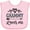 AD-Pink, variant on Inktastic My Grammy Loves Me Grandchild Girls Baby Bib