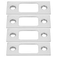 thumbnail image 2 of SHISUYAN 4pcs Stainless Steel Deadbolt Strike Plates for Door with Enhanced Security and Smooth Function, 2 of 9