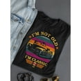 thumbnail image 3 of I'm Not Old - Classic Vintage Truck Retro Emoji Women's T-shirt, 3 of 4