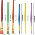 thumbnail image 2 of Kids Paint Brushes, Children Paint Brushes, Art Paint Brushes, Paint Brushes Drawing Tools, Children Paintbrushes For Watercolor, Oil, 2 of 5