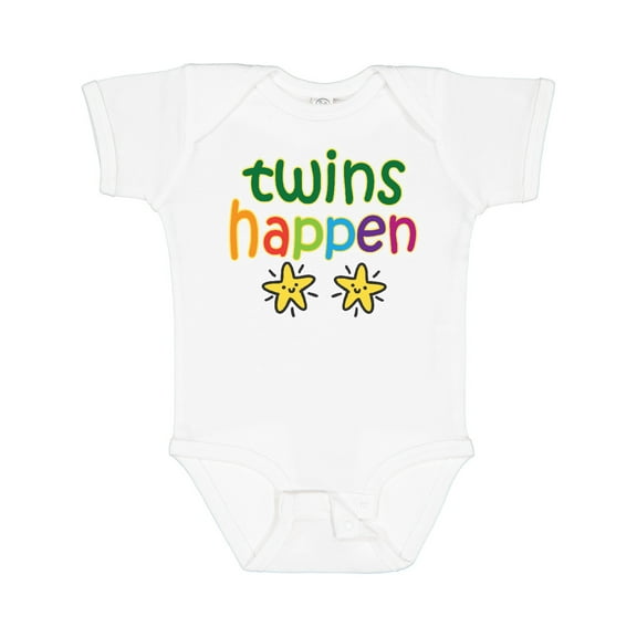 Inktastic Twins Happen Baby Gift Boys or Girls Baby Bodysuit