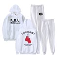 thumbnail image 1 of Hajime No Ippo KBG Logo Merch Hoodies Jogger Pants Winter Women Men Fashion Streetwear Sweatshirts,white,XXXL, 1 of 5