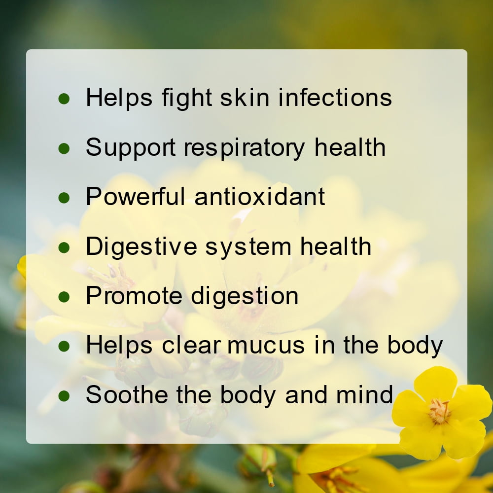 Mullein Leaf Tea for Lungs Cleanse and Immune Support, Natural, Caffeine Free, 28 Tea Bags