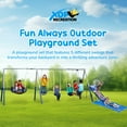 thumbnail image 2 of XDP Recreation Fun Always Outdoor Playground with Water Slide & Super Disc Swing, 2 of 11