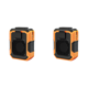 thumbnail image 1 of Ventilador Correa Portátil 3 Velocidades 4000 MAh Enfriador Eléctrico para Al Aire Libre () Naranja, 1 of 4