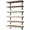 Rustic Brown, variant on Wood Floating Shelves Set of 6, Rustic Wall Shelves for Home Decor, Farmhouse Style Storage Shelves for Bedroom, Bathroom, Living Room, Book Shelves, Display and Organize