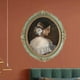 thumbnail image 2 of imagen ovalado de vintage , montaje en pared frente de , hecho de poliresina elegante decoración, 2 of 9