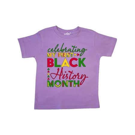 Celebrating My First Black History Month- for kids Toddler T-Shirt