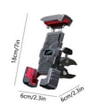 thumbnail image 3 of Motorcycle and Bike Phone Holder, Shockproof Adjustable Phone Support Stand, Universal Mobile Mount for Navigation and Safe Riding Use, 3 of 6