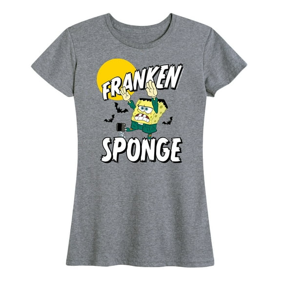 SpongeBob SquarePants - Franken Sponge - Women's Short Sleeve Graphic T-Shirt