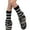 Black, variant on Women's Leg Warmers Fashion Knit Leg Warmers Long Leg Socks Cute Fashion
