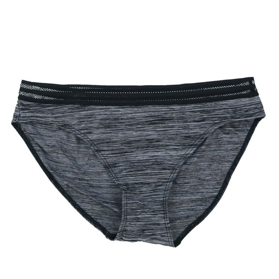 Victoria's Secret Panties Everyday Perfect Bikini Small Marl Black Lace Top