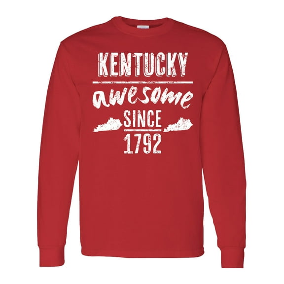 Inktastic Kentucky is Awesome Since 1792 Long Sleeve T-Shirt