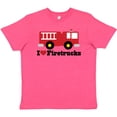thumbnail image 3 of Inktastic I Heart Firetrucks Youth T-Shirt, 3 of 5