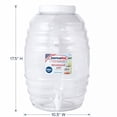thumbnail image 4 of (2 pack) American Maid 5 Gallon Vitrolero White Beverage Dispenser, 4 of 7