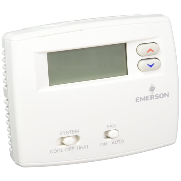 Termostato No Programable Emerson 1F86-0244 1H/1C Azul