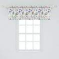 thumbnail image 2 of Ambesonne Thistle Window Valance, Watercolor Wildflowers, 54" X 18", Multicolor, 2 of 3
