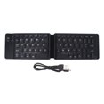 thumbnail image 2 of Foldable Keyboard BT3.0 Fast Typing Silent 120mAh Battery Compact Size Wide Compatibility Mini Wireless Keyboard, 2 of 7