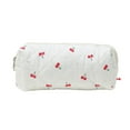 thumbnail image 2 of Cosmetic Bag Makeup Bag Quilted Travel Cute Floral Women's Large Stylish Handbag for Easy Organization and Travel, 2 of 7