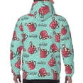 thumbnail image 7 of Sikiie Snowflake Hot Cocoa Men's Hoodie, Essentials Hoodie, Sweatshirt, Pullover Hooded Sweatshirt for Men-X-Large, 7 of 7