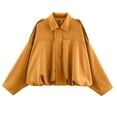 thumbnail image 4 of Girls' Velvet Long Sleeved Zipper Jacket with Suede Texture, 4 of 7