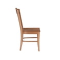 thumbnail image 5 of Linon Kelso Solid Wood Commercial Grade Set of Two Slat Back Chairs in Brown, 5 of 15