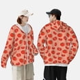 thumbnail image 4 of Lsque Tomato UPF 50+ Lightweight Sun Protection Men's Women's Long Sleeve Shirt, Hoodie Performance -3X-Large, 4 of 8