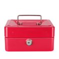 thumbnail image 4 of Yuarrent Caja de efectivo Lata de efectivo, Hucha de metal con candado Moneda Hucha Caja de seguridad perfecta con 6 compartimentos para niños Conjuntos de muebles de dormitorio No.1, 4 of 6