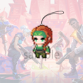 thumbnail image 3 of Juego de animación VALORANT, juguete periférico, colgante acrílico, llavero, accesorio decorativo, colección de figuras de anime, 3 of 5