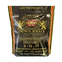 Royal Gold Crown Jewels Organic Imperial Boost 0-15-11 Dry Soluble Fertilizer, 10 lbs - for Excellent Fruit and Flower Production, Encourages Late Season Blossoms