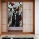 thumbnail image 2 of Cortina para puerta Kaneki Ken, cortina opaca con estampado de patrón para ventana, cortina divisoria para habitación, tapiz para decoración del hogar, 34" de ancho x 56" de largo, 2 of 7