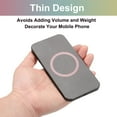 thumbnail image 3 of 5Pcs Magnetic Adapter Ring, Magnetic Wireless Charger Conversion Kit, Rose Gold, 3 of 8